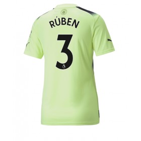 Damen Fußballbekleidung Manchester City Ruben Dias #3 3rd Trikot 2022-23 Kurzarm